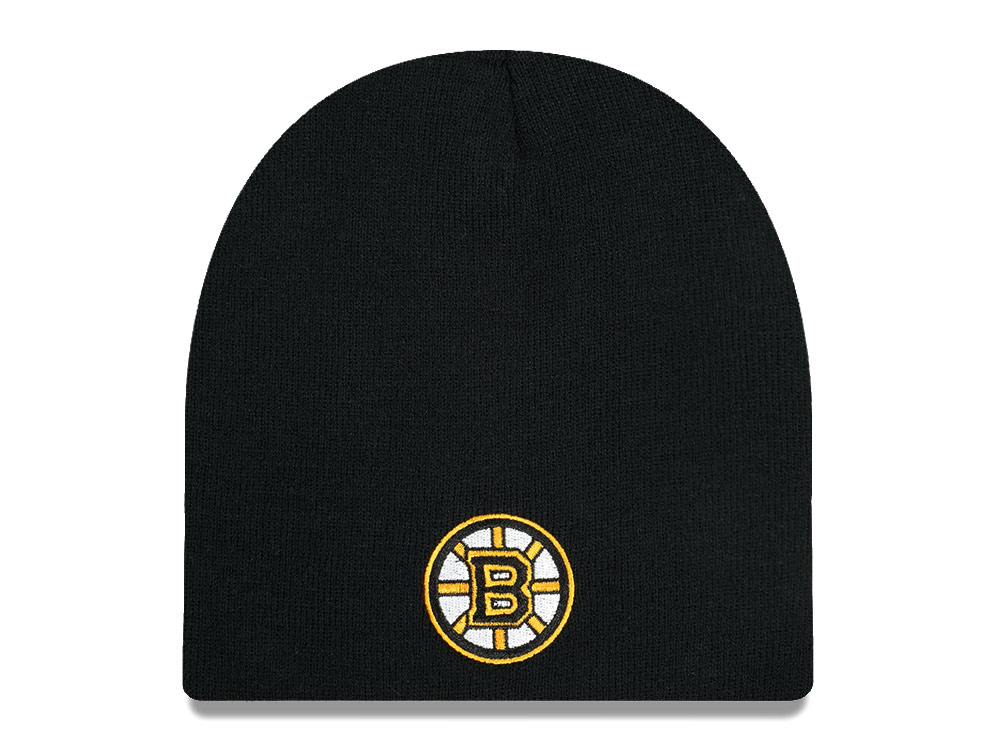 American Needle Boston Bruins Cuffless Black Mütze