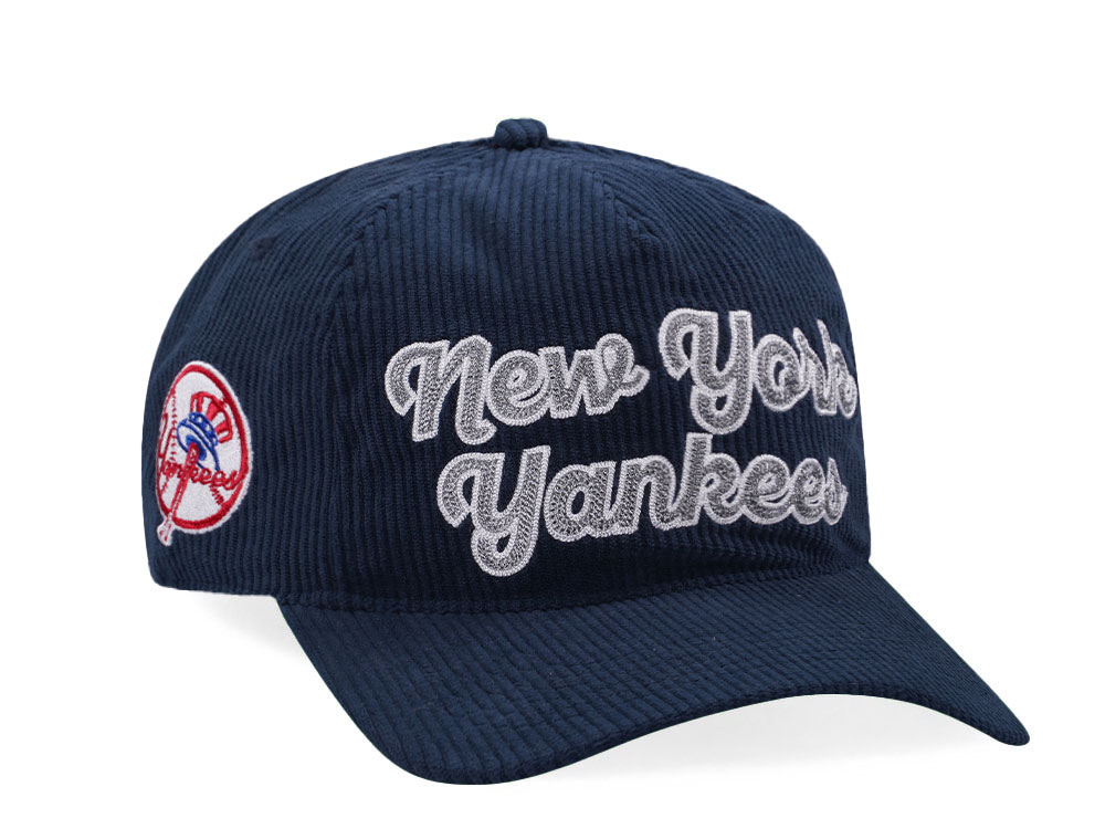 47Brand New York Yankees Navy Chainscript 47 Hitch Snapback Cap