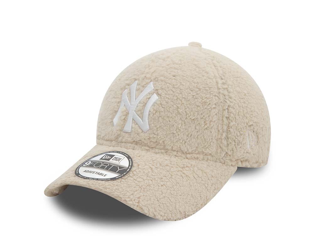 New Era New York Yankees Borg Cream 9Forty Snapback Cap