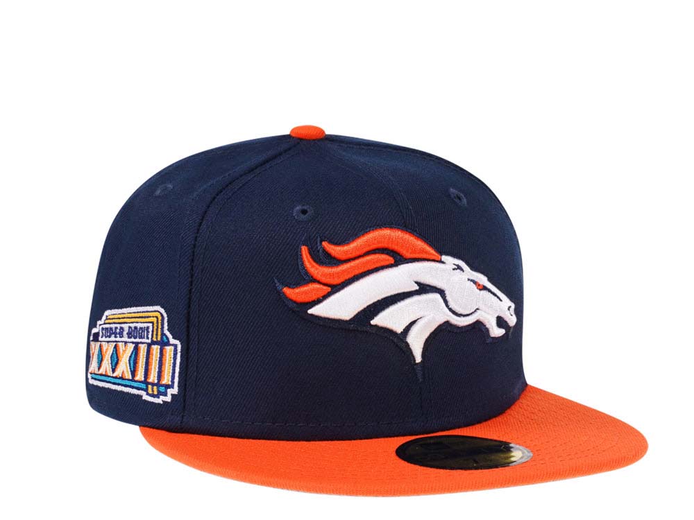 New Era Denver Broncos Super Bowl XXXIII Two Tone Edition 59Fifty Fitted Cap