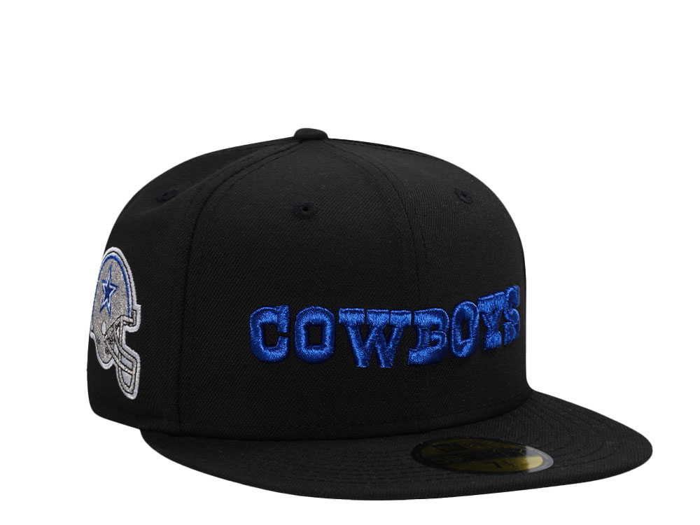 New Era Dallas Cowboys  Black 59Fifty Fitted Cap