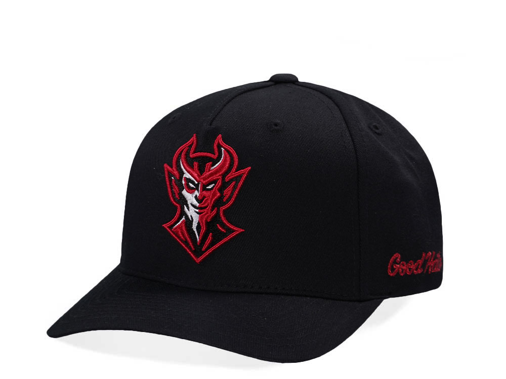 Good Hats Devil Black Snapback Cap