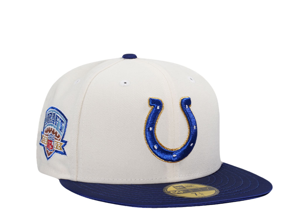 PRE-ORDER New Era Indianapolis Colts Draft 2002 Legends Two Tone Edition 59Fifty Fitted Cap