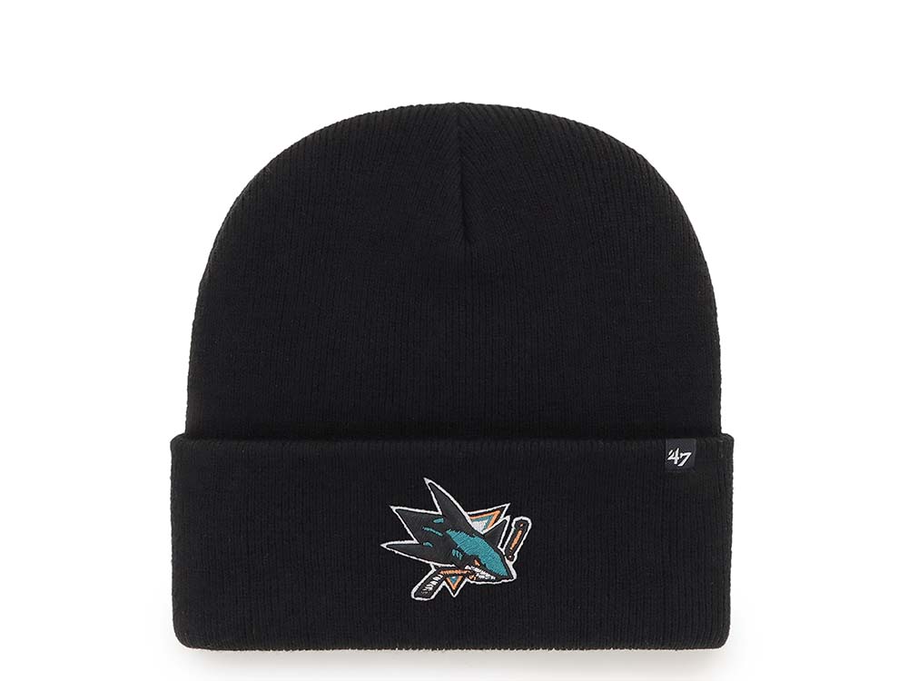 47 Brand San Jose Sharks Black Edition Cuff Mütze