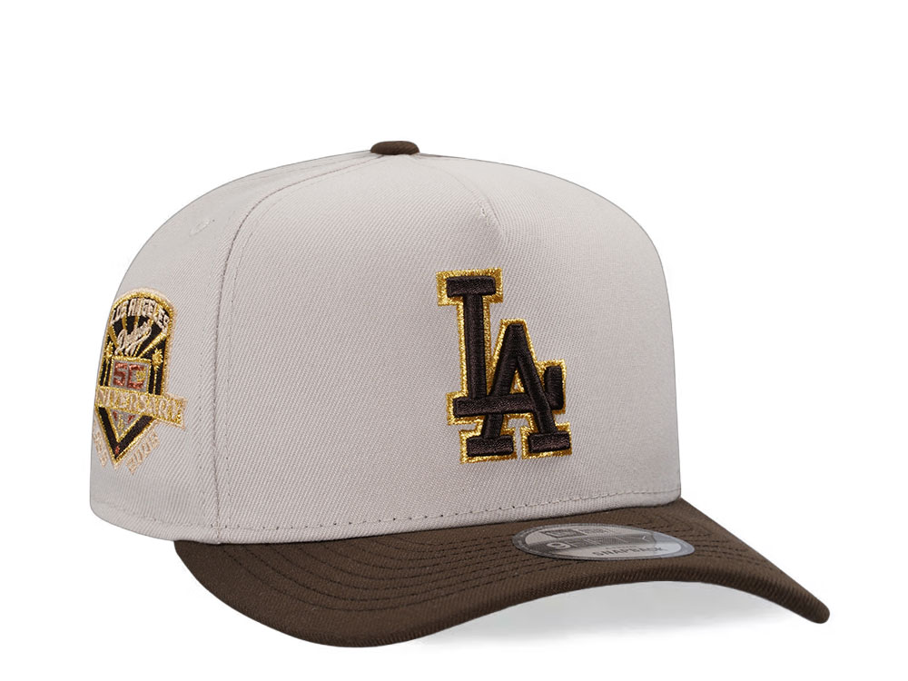 New Era Los Angeles Dodgers 50th Anniversary Two Tone Edition 9Fifty A Frame Snapback Cap