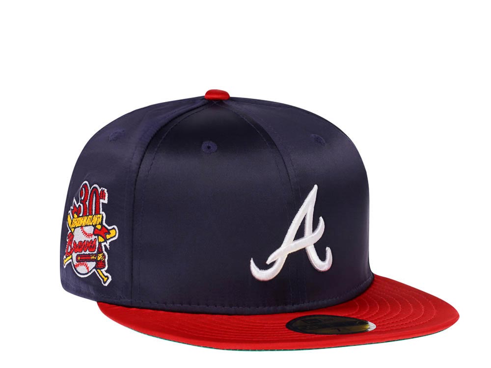 New Era Atlanta Braves 30th Anniversary Satin Elite Edition 59Fifty Fitted Cap