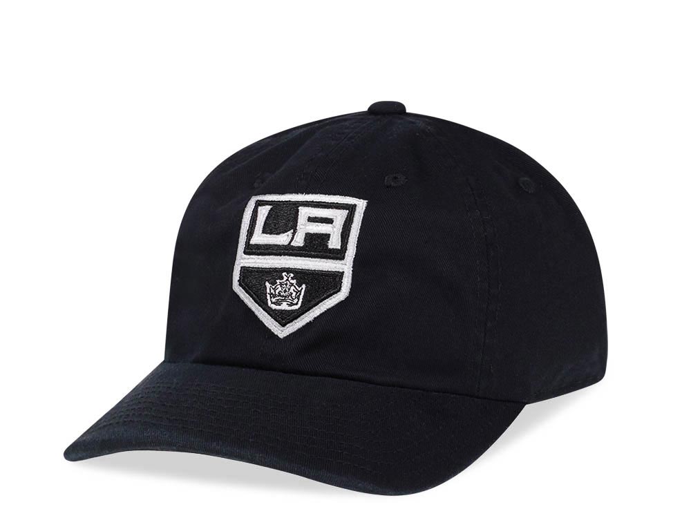 American Needle Los Angeles Kings Black Vintage Casual Strapback Cap