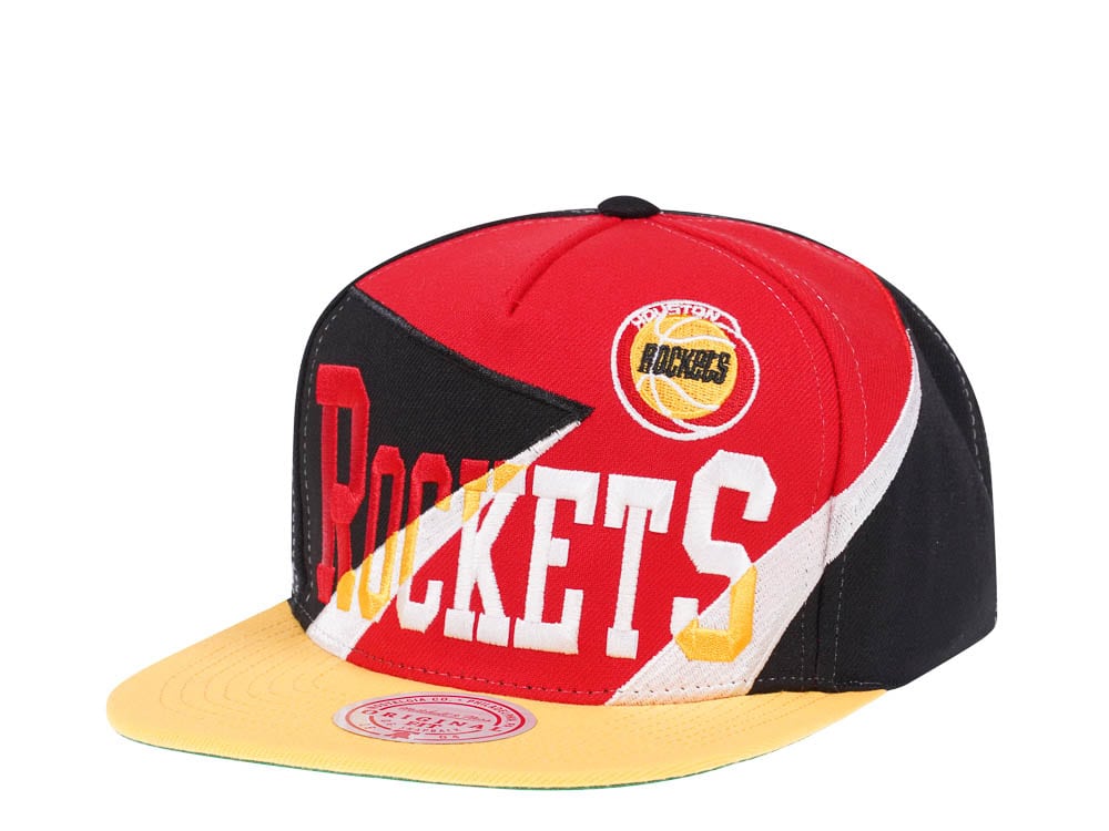 Mitchell & Ness Houston Rockets NBA Multiply Hardwood Classic Snapback Cap