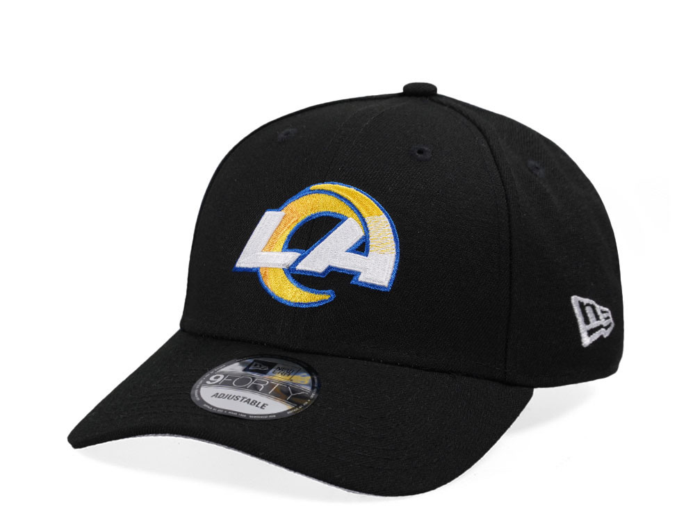 New Era Los Angeles Rams Black Classic Edition 9Forty Snapback Cap