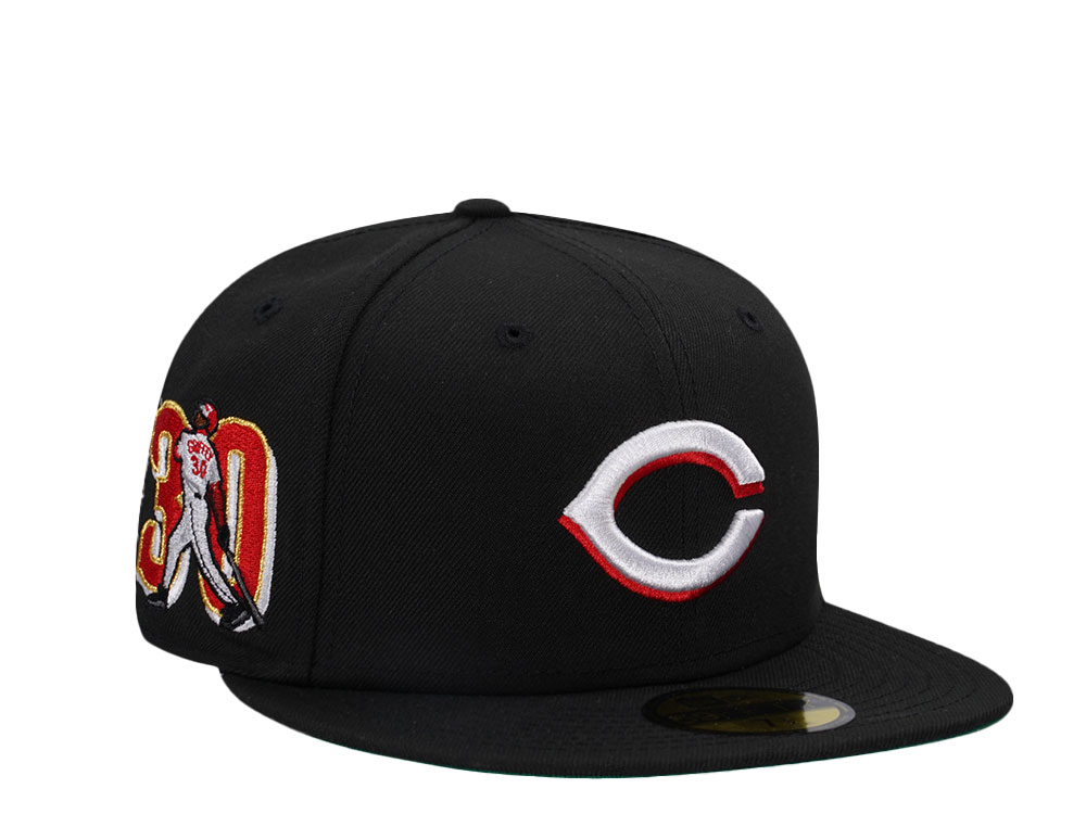 Black and red fitted hats online