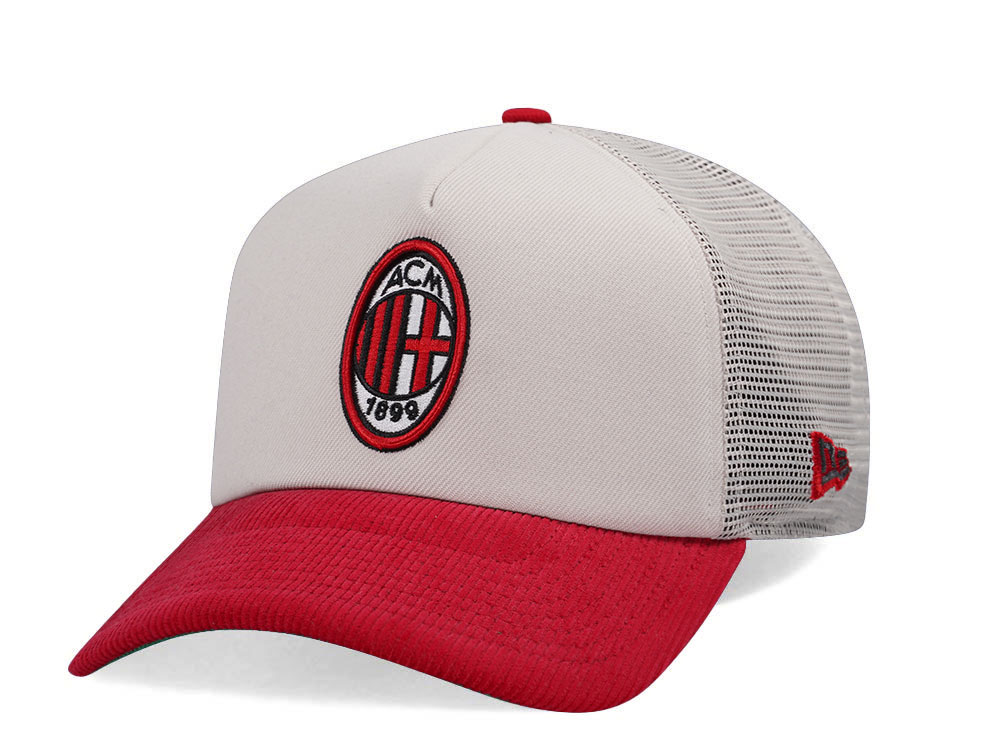 New Era AC Milan Stone Edition Trucker 9Forty A Frame Snapback Cap