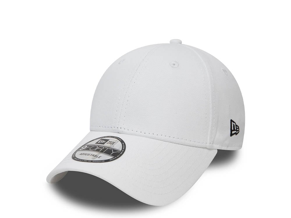 New Era Basic White 9Forty Strapback Cap