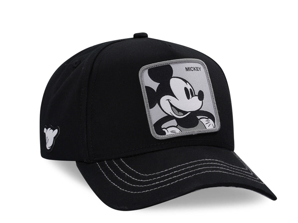 Capslab Disney Mickey Mouse Black Trucker Snapback Cap