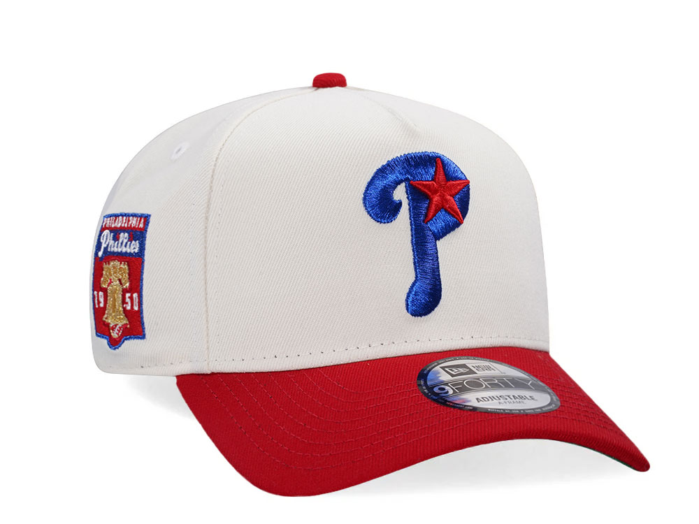 New Era Philadelphia Phillies Chrome Two Tone 9Forty A Frame Snapback Cap