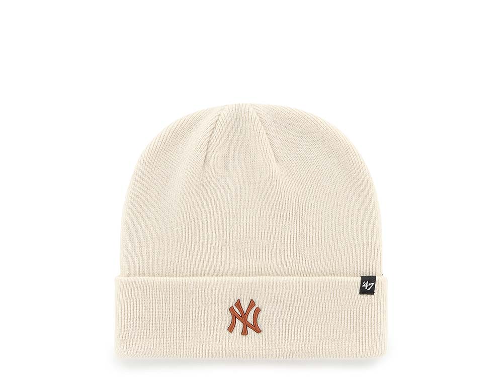 47Brand New York Yankees Natural Centerfield Creme Mütze