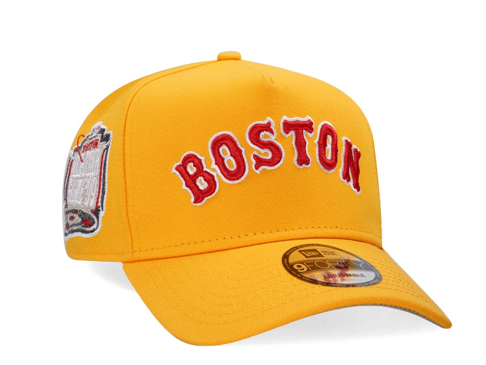 New Era Boston Red Sox All Star Game 1999 Yellow Classic A Frame 9Forty Snapback Cap