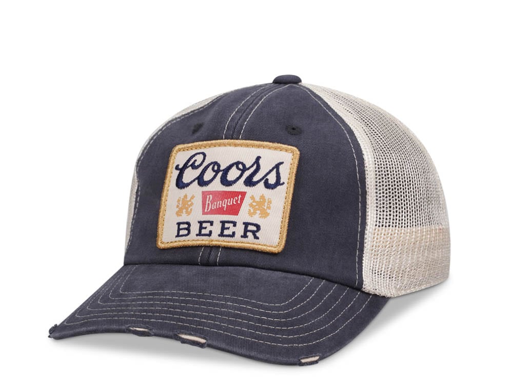 American Needle Coors Orville Gray Trucker Snapback Cap