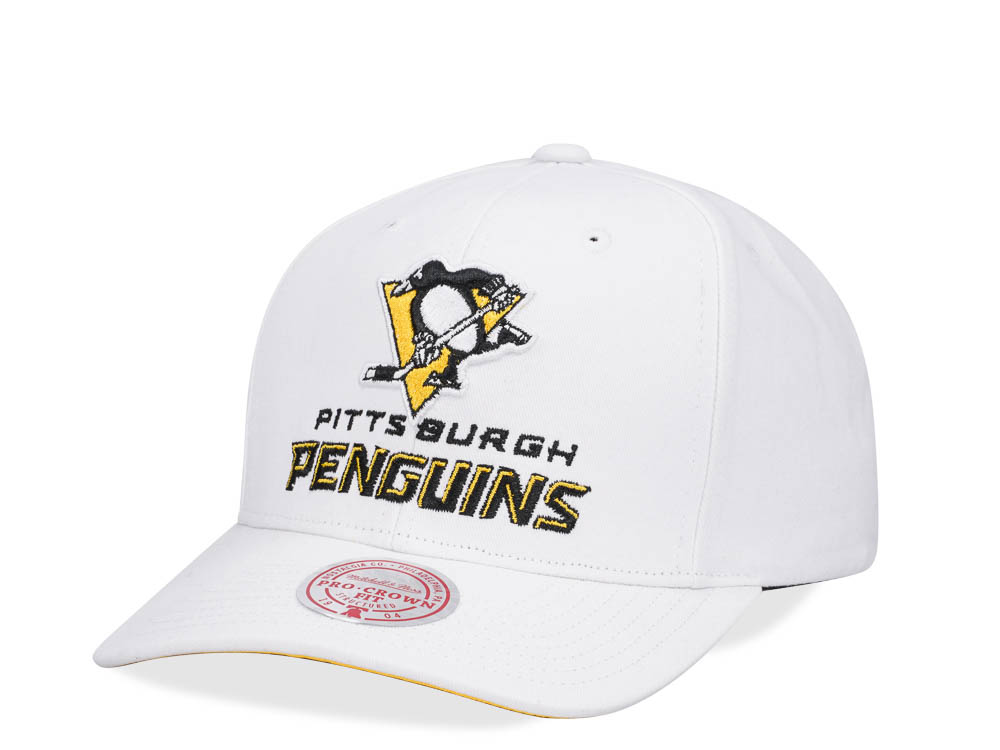 Mitchell & Ness Pittsburgh Penguins All in Pro White Snapback Cap