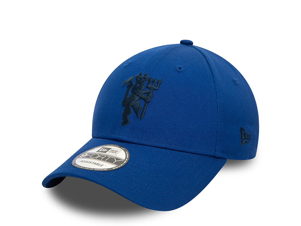 New Era Manchester United Royal Blue 9Forty Strapback Cap