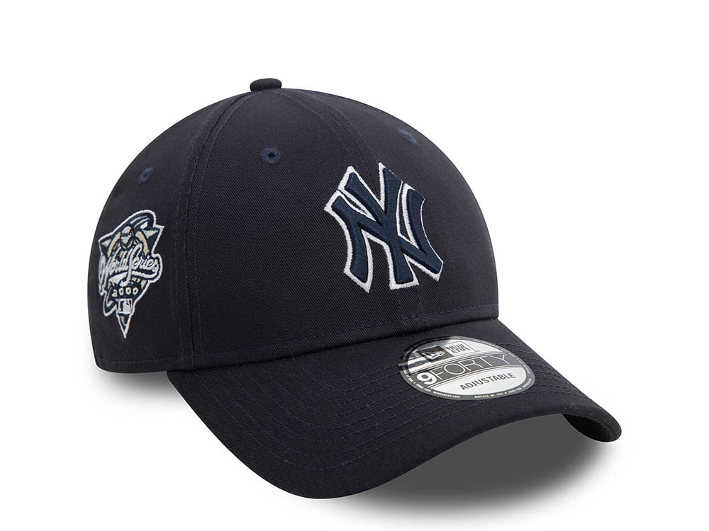 New Era New York Yankees World Series 2000 Navy 9Forty Strapback Cap