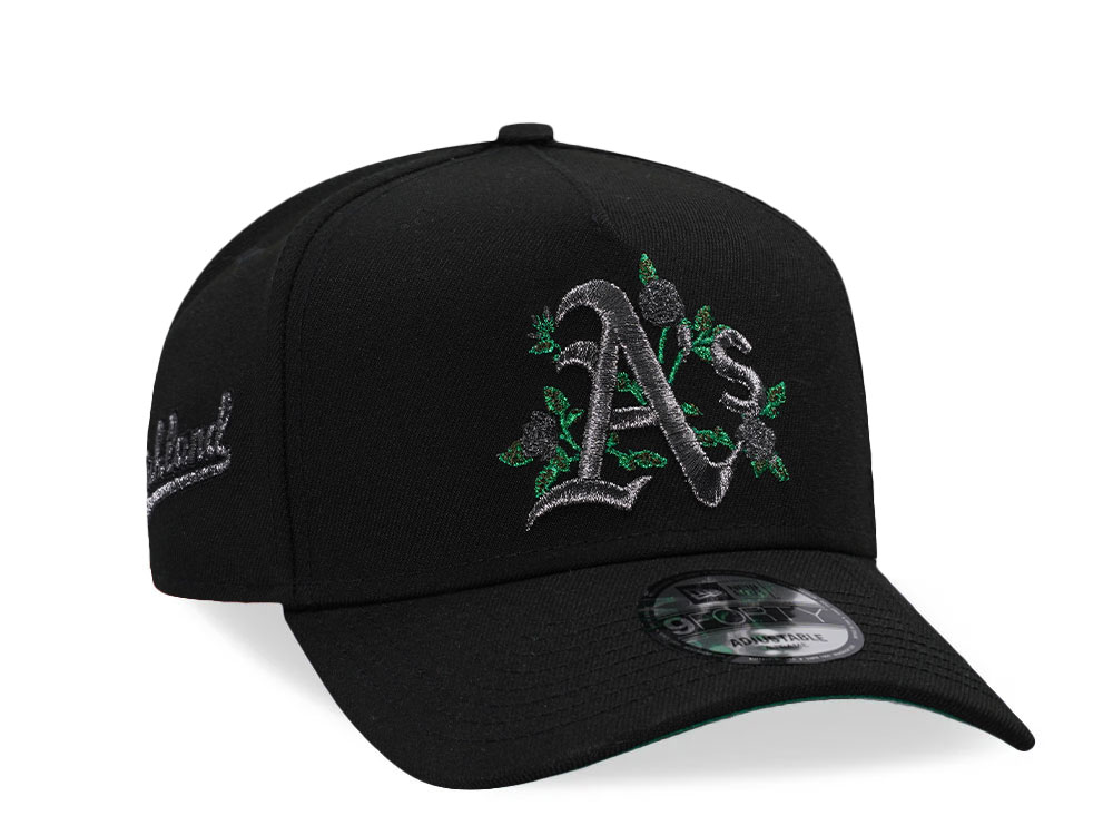 Black a's hat online