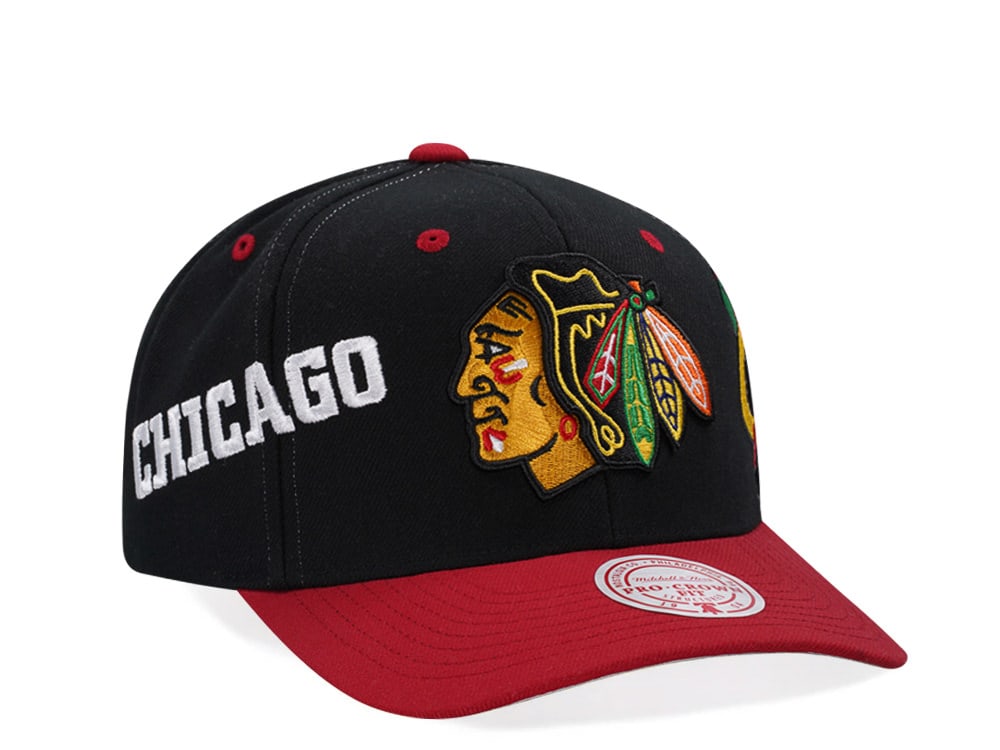 Mitchell & Ness Chicago Blackhawks Pro Crown Fit Snapback Cap