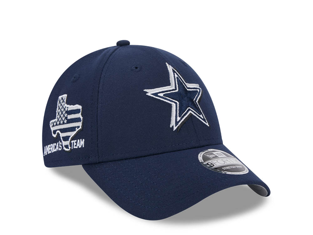 New Era Dallas Cowboys NFL24 Draft 9Forty Stretch Snapback Cap TOPPERZSTORE.DE