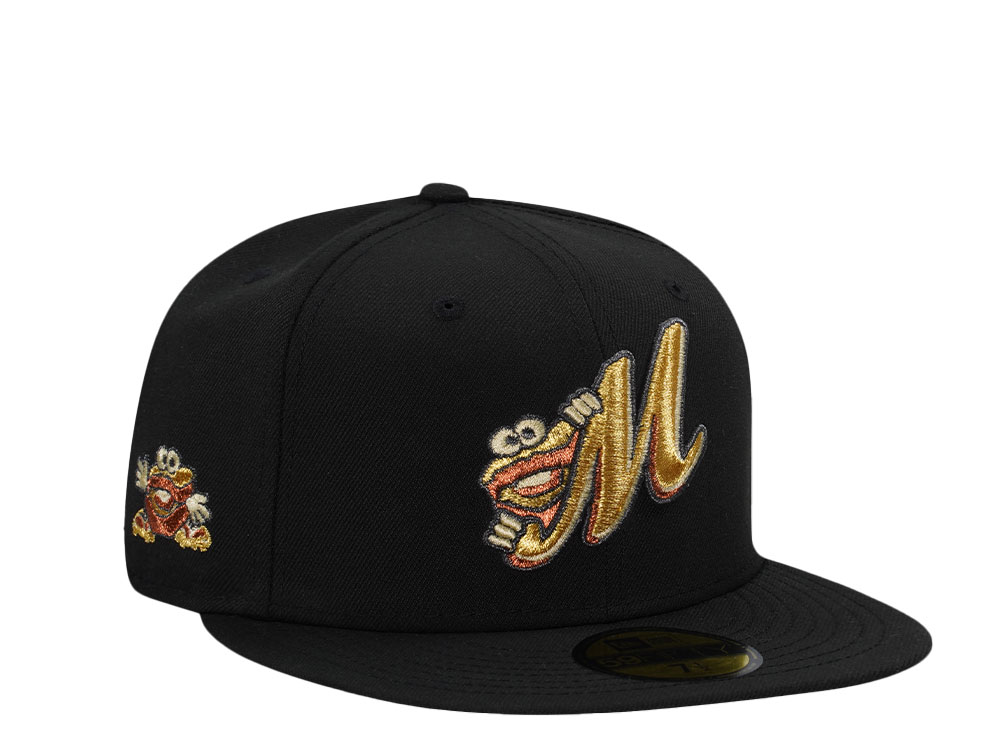 New Montgomery Biscuits Black Metallic Prime Edition 59Fifty Fitted Cap