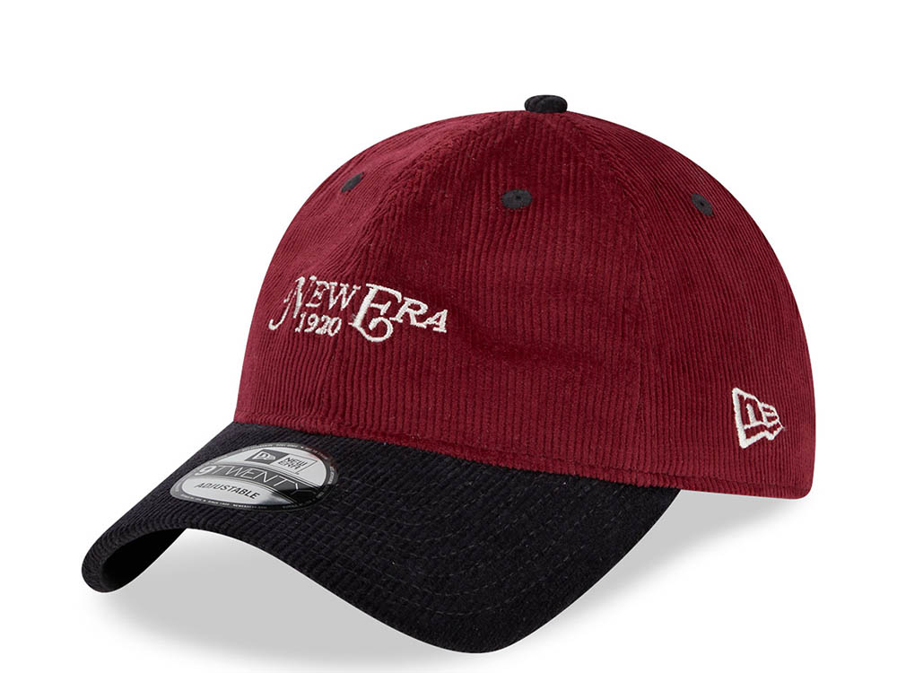 New Era Contrast Cord New Era Maroon Navy 9Twenty Dadhat Strapback Cap