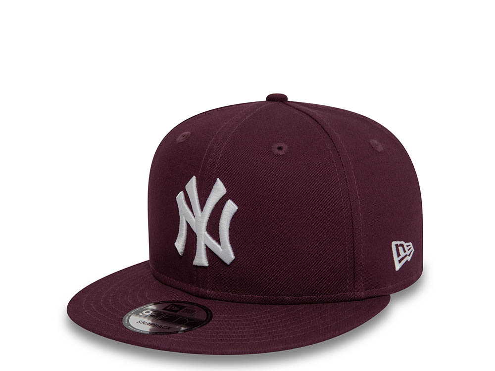 New Era New York Yankees Wine Red 9Fifty Snapback Cap