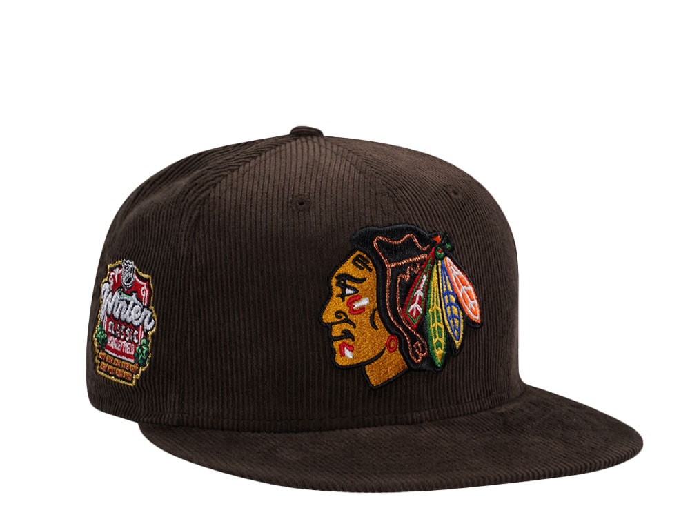 New Era Chicago Blackhawks Winter Classic 2025 Corduroy Prime Edition 59Fifty Fitted Cap