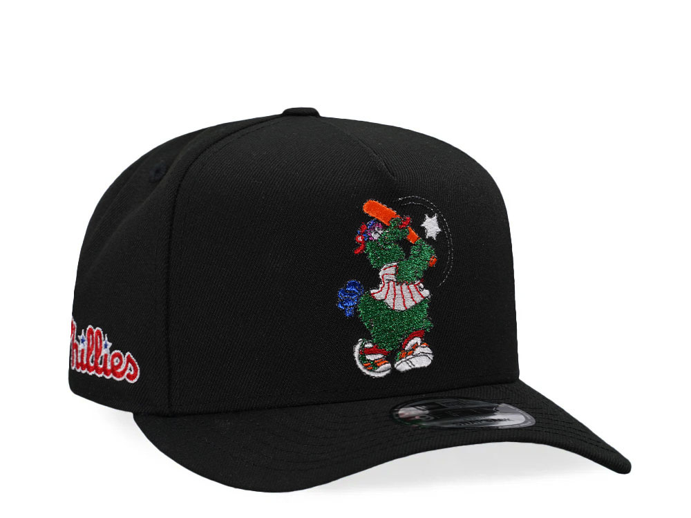 New Era Philadelphia Phillies Phillie Phanatic Throwback Edition A Frame 9Fifty Snapback Cap