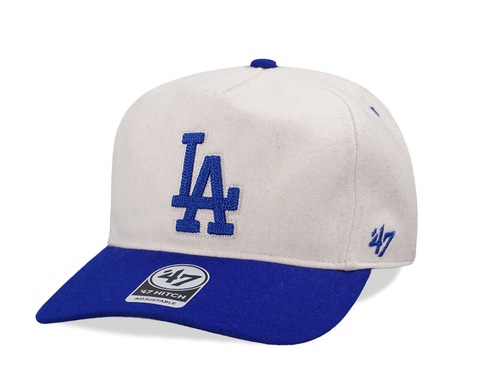 47Brand Los Angeles Dodgers Natural Chain Stitch 47 Hitch Snapback Cap