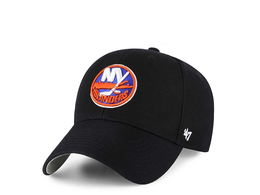 47Brand New York Islanders Classic Black Strapback Cap