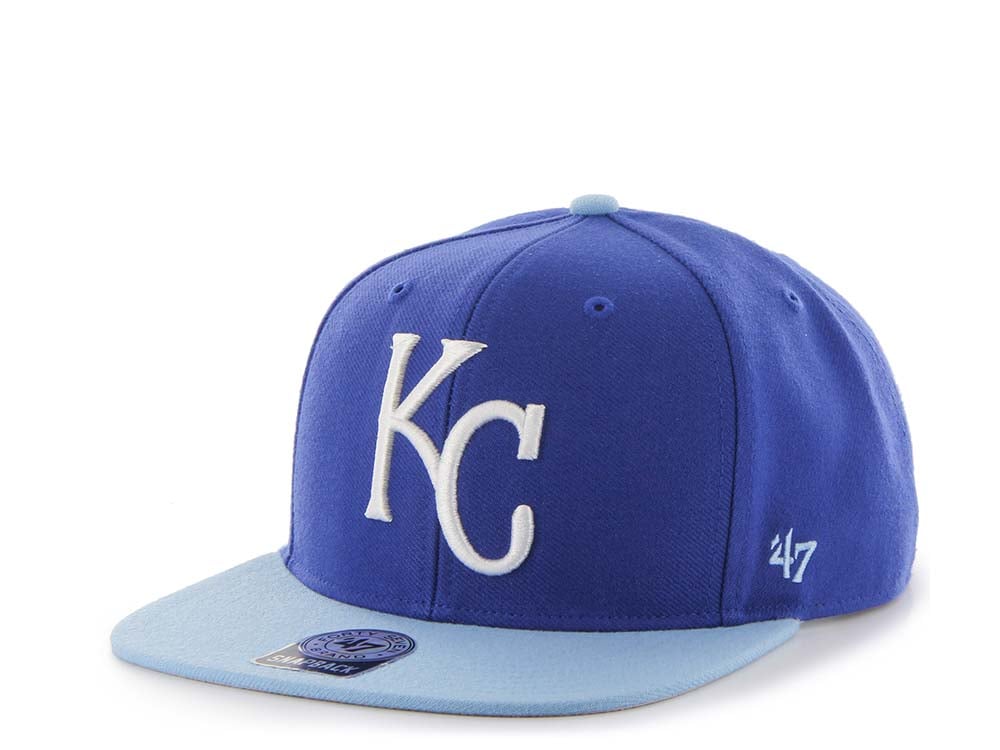 47Brand Kansas City Royals Sure Shot Captain Two Tone Snapback Cap