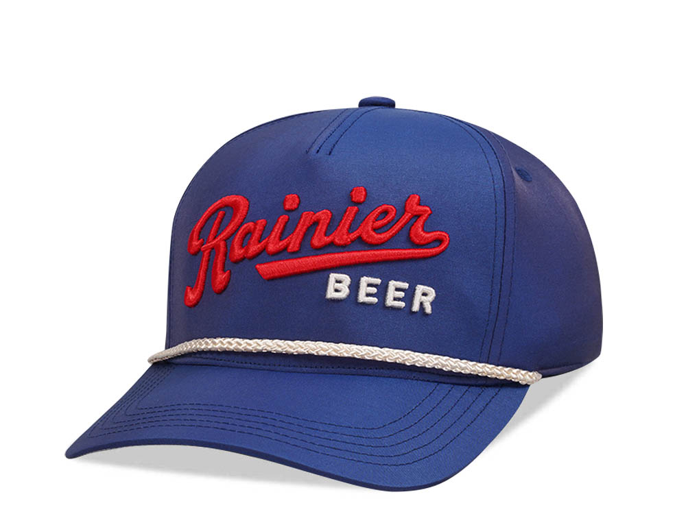 American Needle Rainier Traveler Navy Snapback Cap