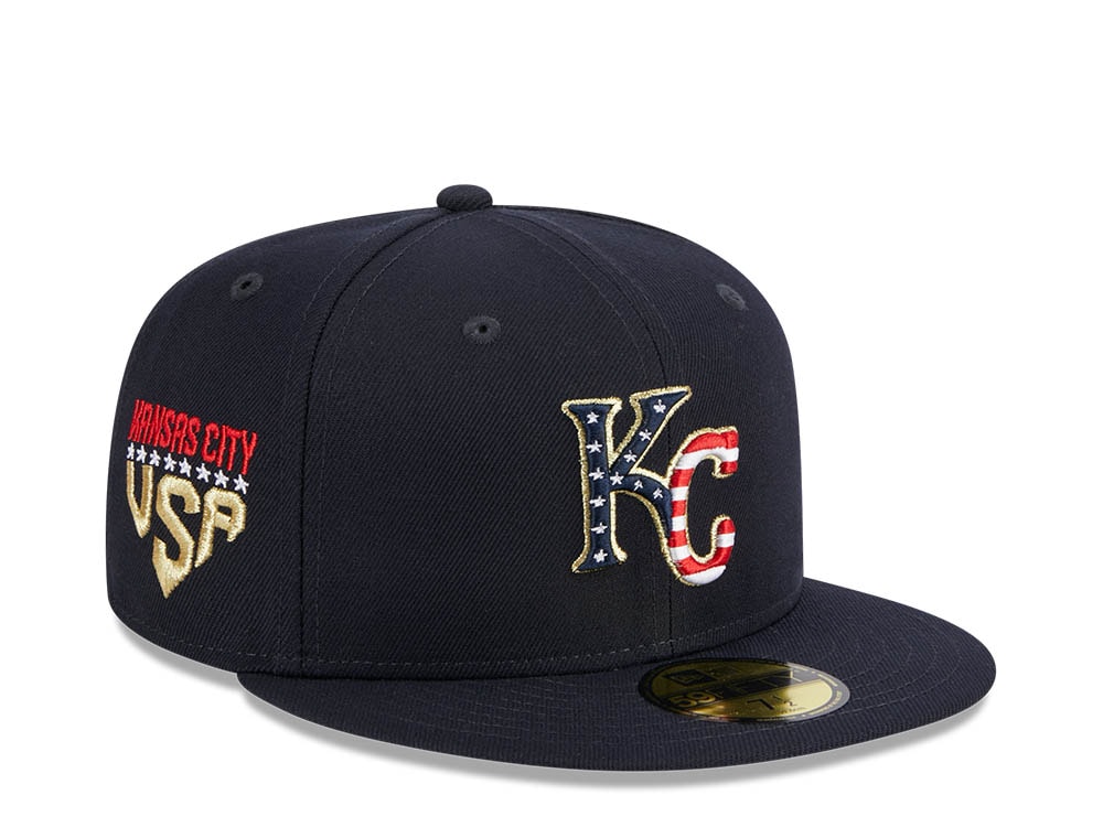 New Era Kansas City Royals 4th of July 23 59Fifty Fitted Cap