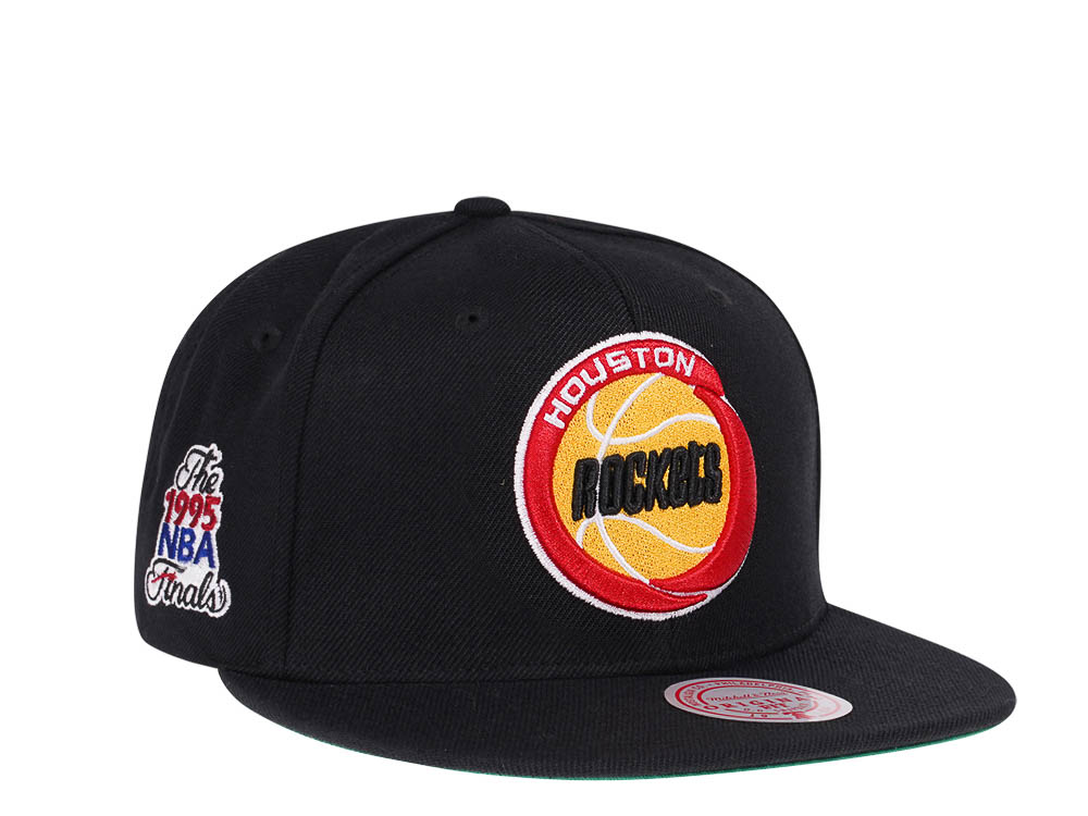 Mitchell & Ness Houston Rockets Top Spot Black Snapback Cap