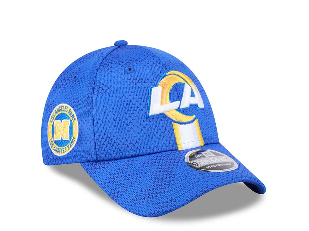 New Era Los Angeles Rams Sideline 2024 9Forty Stretch Snapback Cap