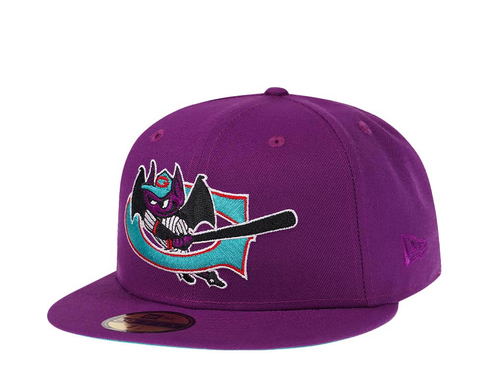 New Era Greensboro Bats Purple Prime Edition 59Fifty Fitted Cap