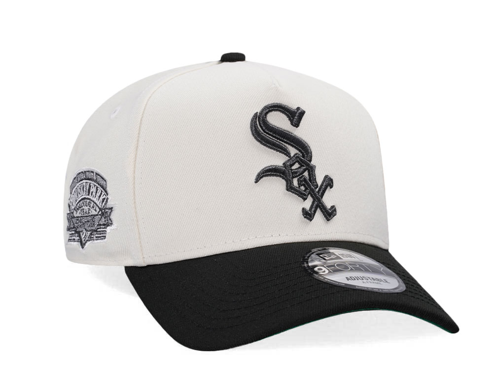 New Era Chicago White Sox Inaugural Year 1991 Chrome Two Tone 9Forty A Frame Snapback Cap