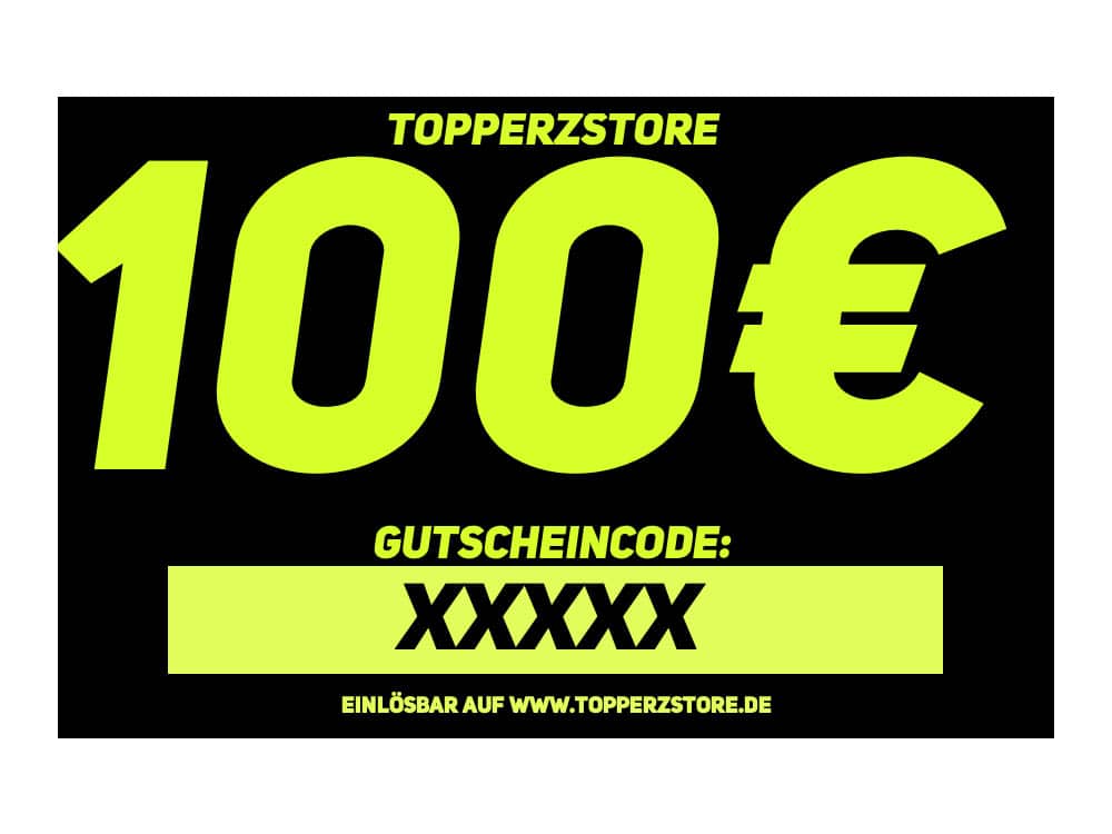 TOPPERZSTORE Gutschein 100 EUR DE