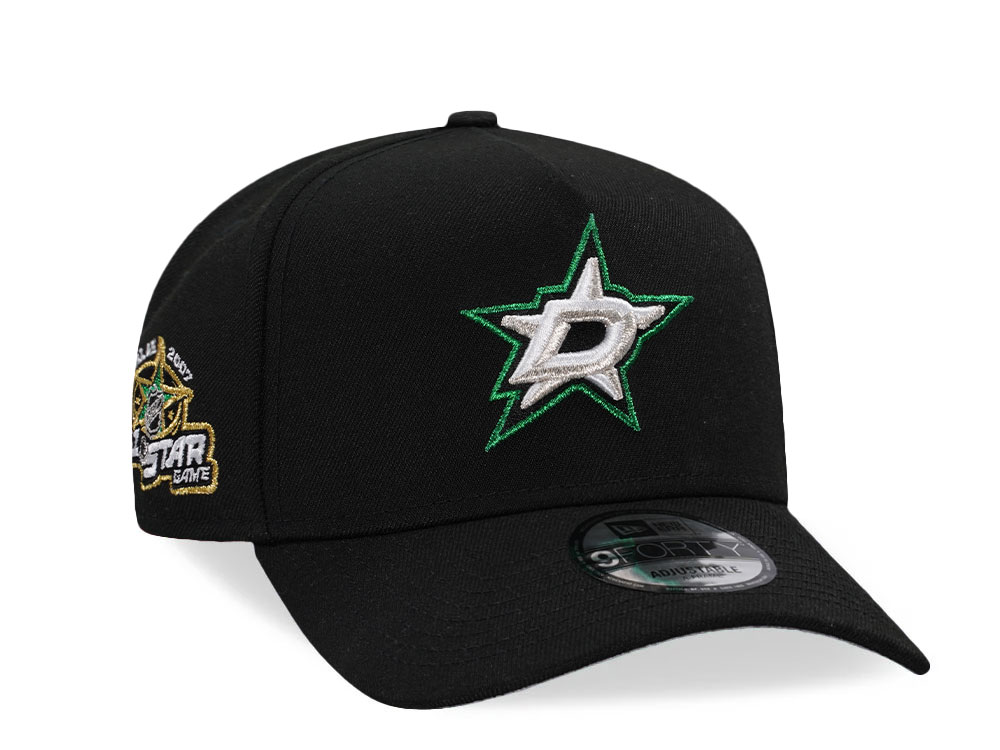 New Era Dallas Stars All Star Game 2007 Black Edition  9Forty A Frame Snapback Cap