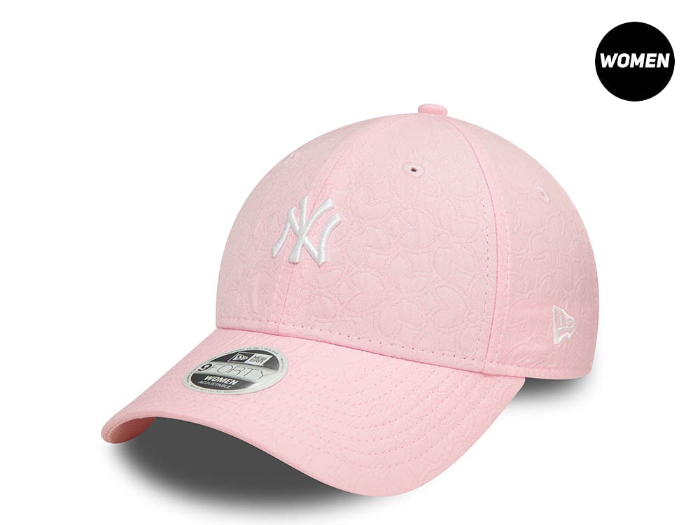 New Era New York Yankees Pink Jacquard Womens 9Forty Snapback Cap