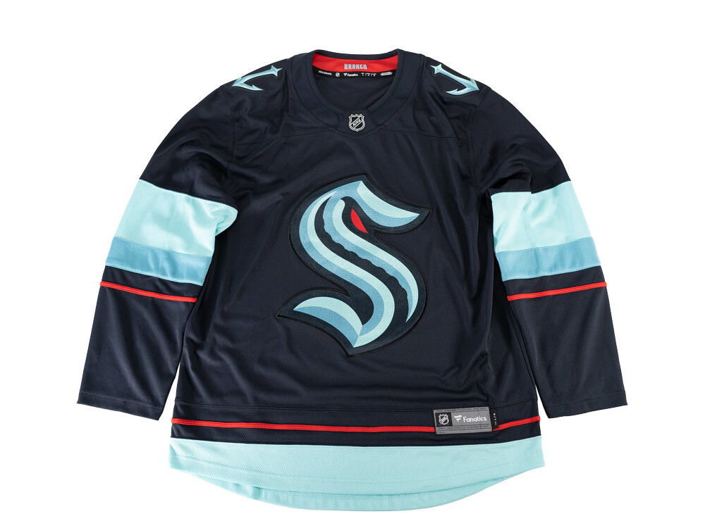 Seattle Kraken Breakaway Home Navy NHL Jersey